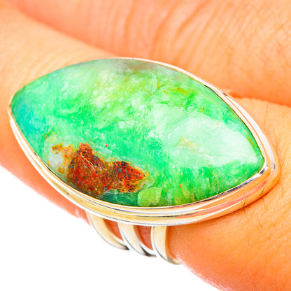 Peruvian Opal Rings handcrafted by Ana Silver Co - RING116006