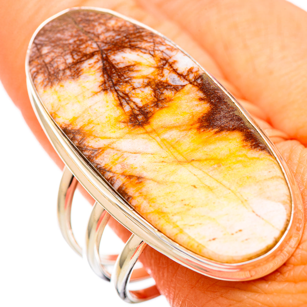 Mookaite Rings handcrafted by Ana Silver Co - RING116012