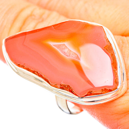 Botswana Agate Rings handcrafted by Ana Silver Co - RING116016