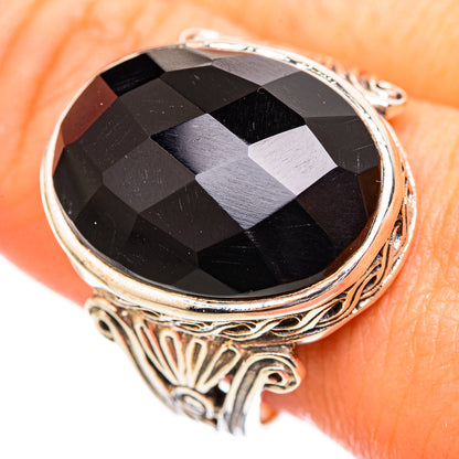 Black Onyx Rings handcrafted by Ana Silver Co - RING116022