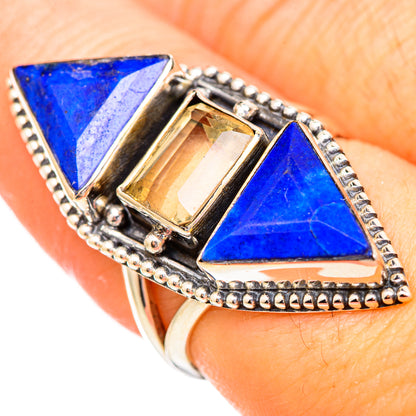 Lapis Lazuli Rings handcrafted by Ana Silver Co - RING116047