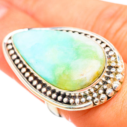 Peruvian Opal Rings handcrafted by Ana Silver Co - RING116050