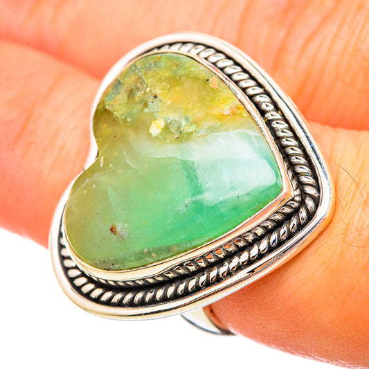 Peruvian Opal Rings handcrafted by Ana Silver Co - RING116051