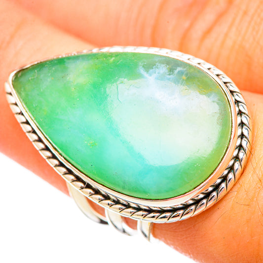 Peruvian Opal Rings handcrafted by Ana Silver Co - RING116054
