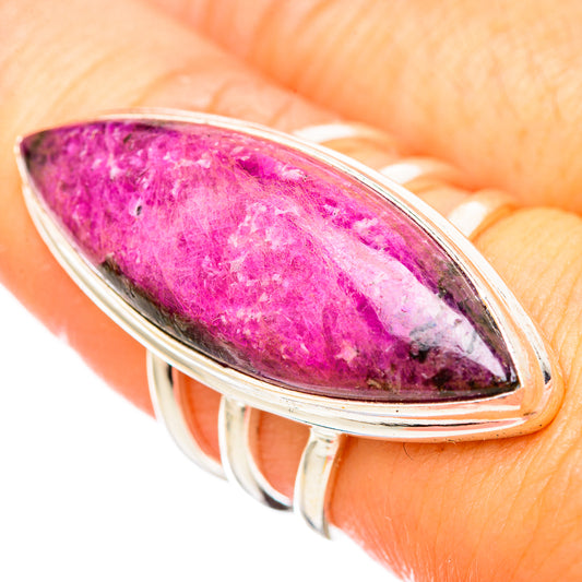 Russian Eudialyte Rings handcrafted by Ana Silver Co - RING116062