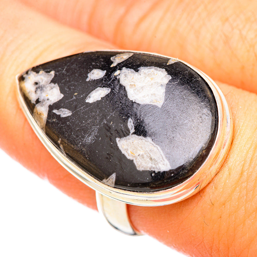 Chrysanthemum Stone Rings handcrafted by Ana Silver Co - RING116067