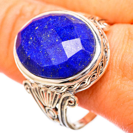 Lapis Lazuli Rings handcrafted by Ana Silver Co - RING116079