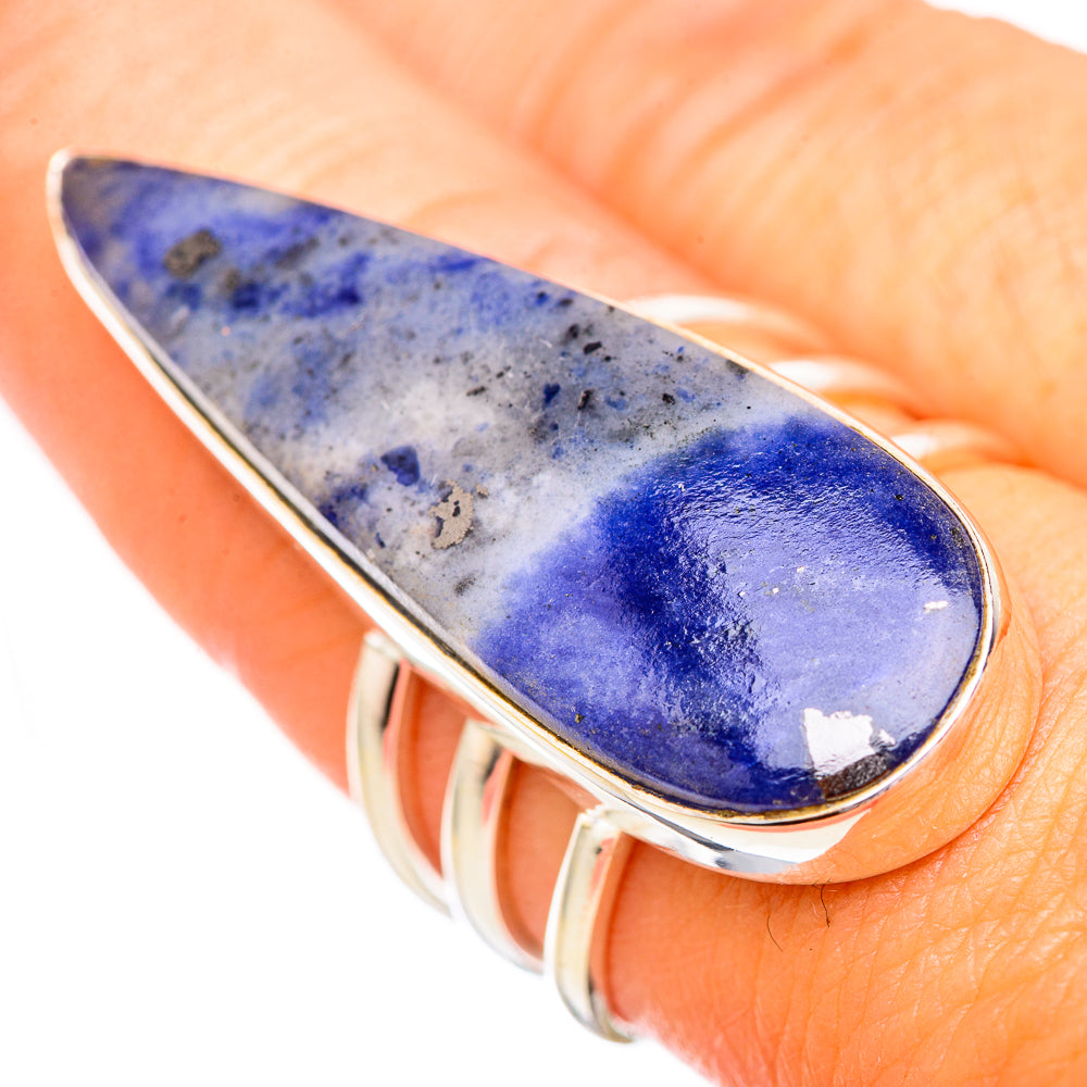 Sodalite Rings handcrafted by Ana Silver Co - RING116089