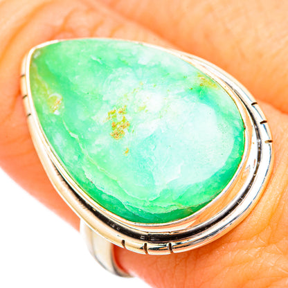 Peruvian Opal Rings handcrafted by Ana Silver Co - RING116091