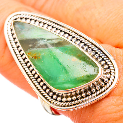 Peruvian Opal Rings handcrafted by Ana Silver Co - RING116122