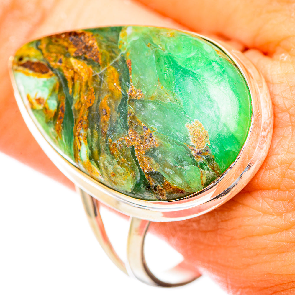 Peruvian Opal Rings handcrafted by Ana Silver Co - RING116149