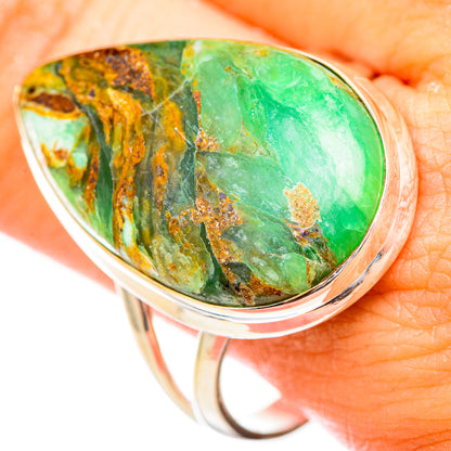 Peruvian Opal Rings handcrafted by Ana Silver Co - RING116149