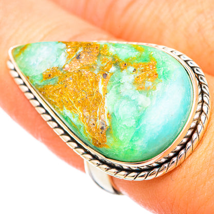 Peruvian Opal Rings handcrafted by Ana Silver Co - RING116172