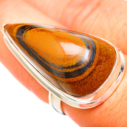 Tiger Iron Rings handcrafted by Ana Silver Co - RING116175