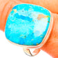 Peruvian Chrysocolla Rings handcrafted by Ana Silver Co - RING116187