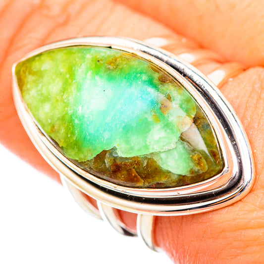 Peruvian Opal Rings handcrafted by Ana Silver Co - RING116198