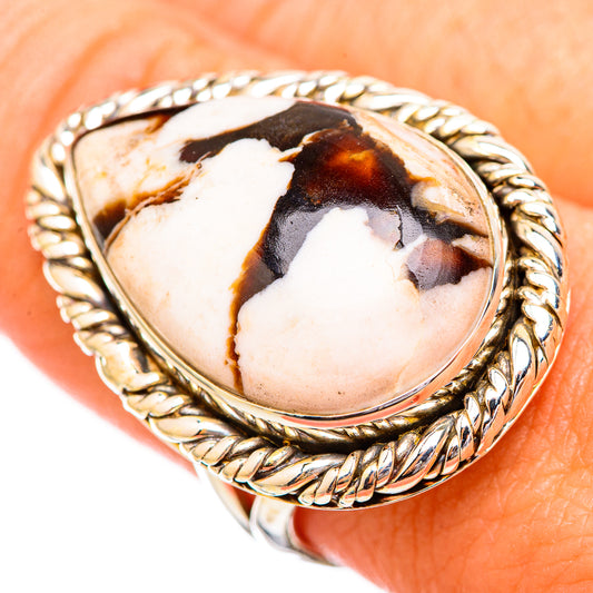 Peanut Wood Jasper Rings handcrafted by Ana Silver Co - RING116200