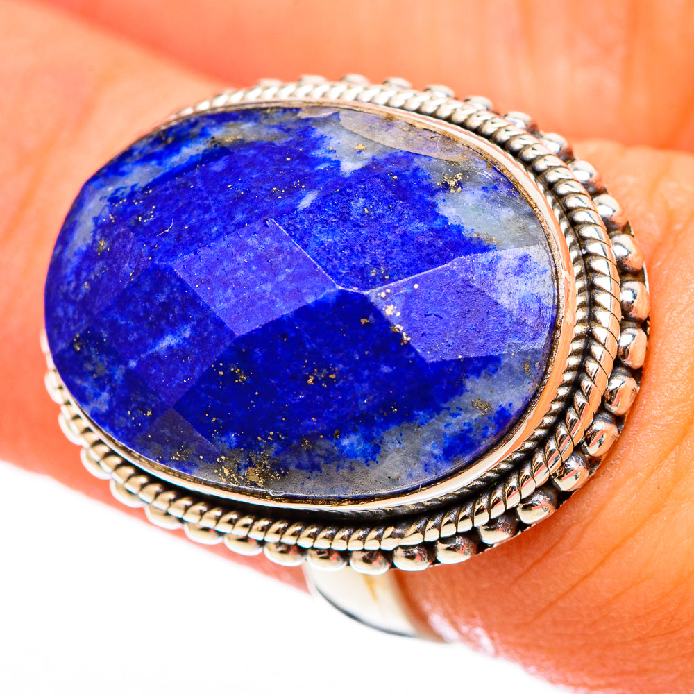 Lapis Lazuli Rings handcrafted by Ana Silver Co - RING116206