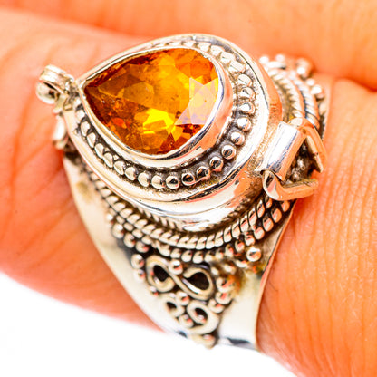 Mandarin Citrine Rings handcrafted by Ana Silver Co - RING116213