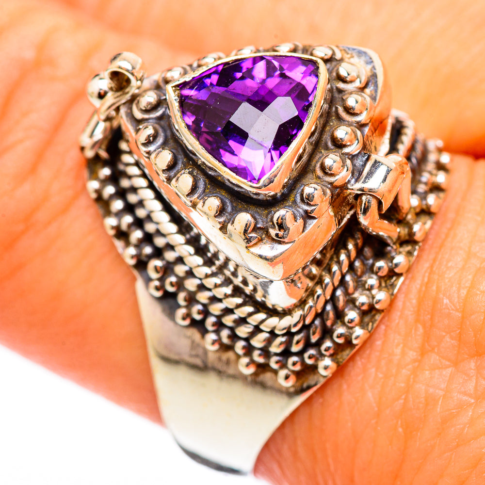 Amethyst Rings handcrafted by Ana Silver Co - RING116219