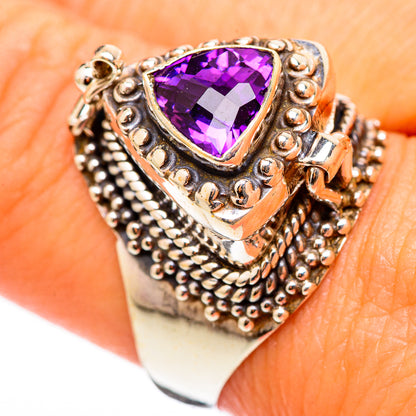 Amethyst Rings handcrafted by Ana Silver Co - RING116219