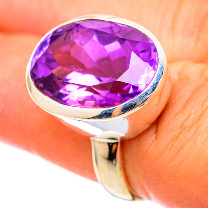 Amethyst Rings handcrafted by Ana Silver Co - RING116220