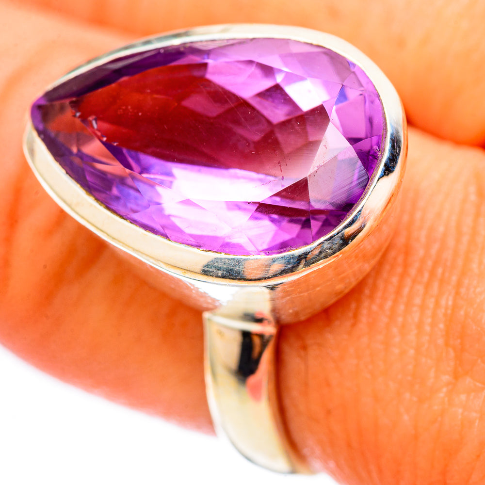 Amethyst Rings handcrafted by Ana Silver Co - RING116242