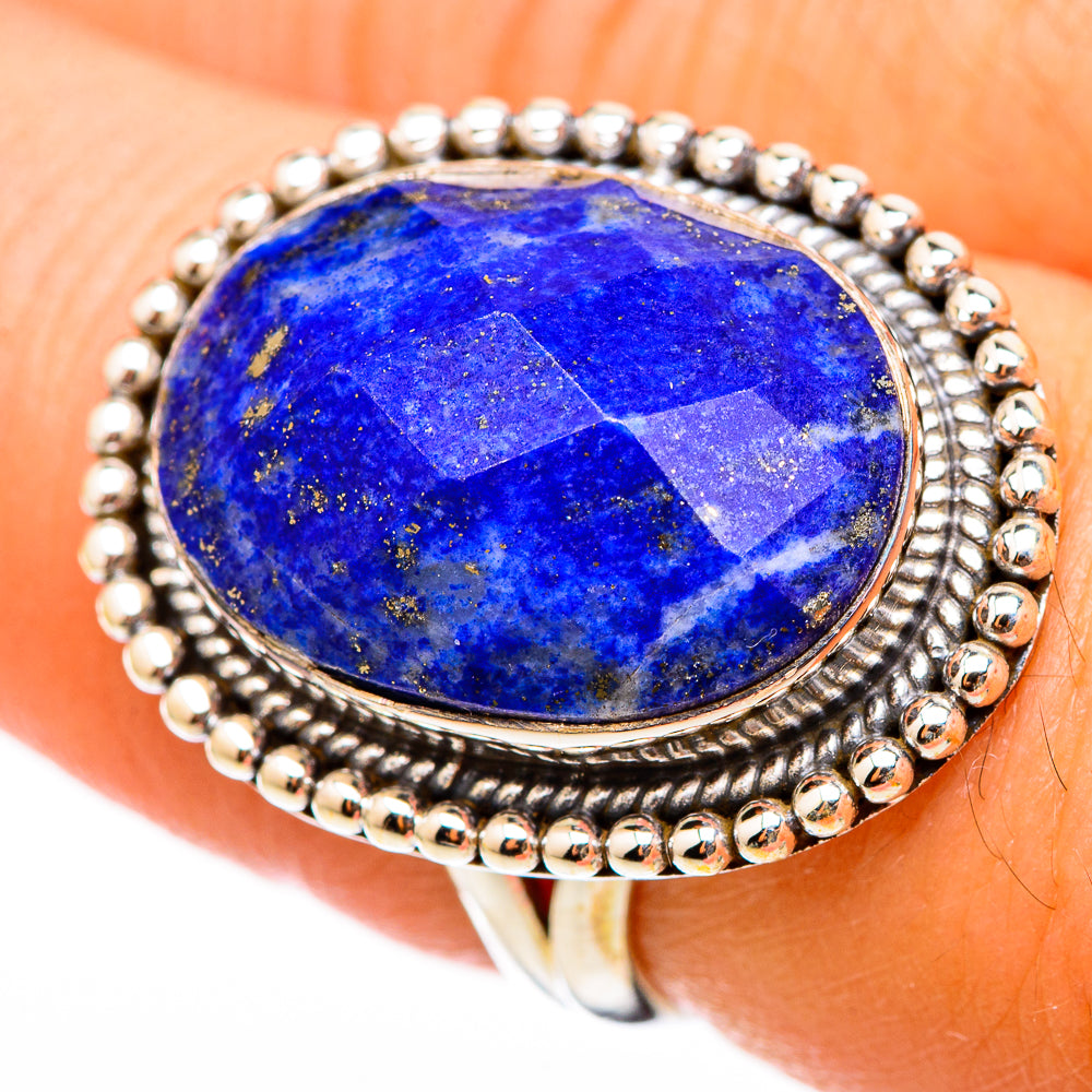 Lapis Lazuli Rings handcrafted by Ana Silver Co - RING116256