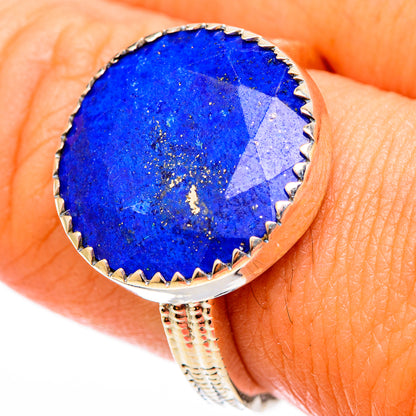 Lapis Lazuli Rings handcrafted by Ana Silver Co - RING116259