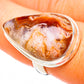 Plume Agate Rings handcrafted by Ana Silver Co - RING116262