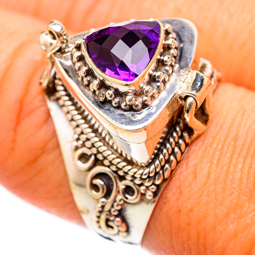 Amethyst Rings handcrafted by Ana Silver Co - RING116269