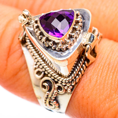 Amethyst Rings handcrafted by Ana Silver Co - RING116269