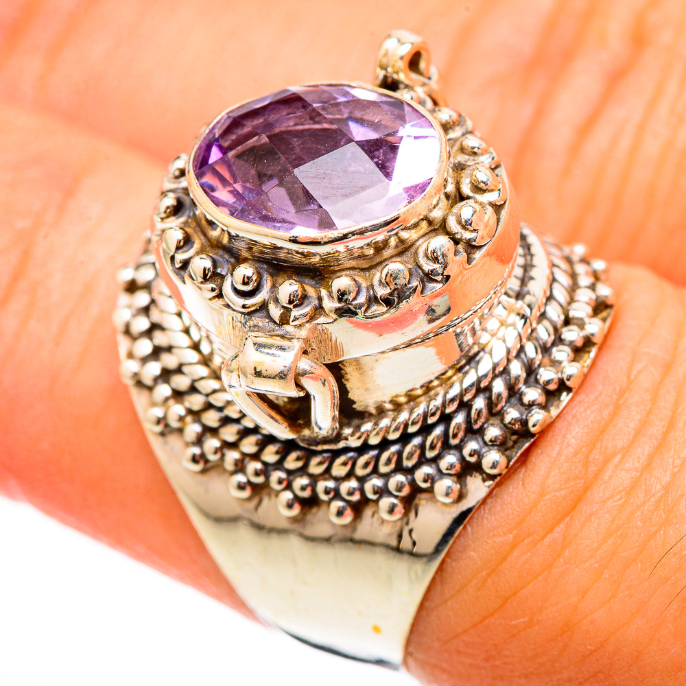 Amethyst Rings handcrafted by Ana Silver Co - RING116270
