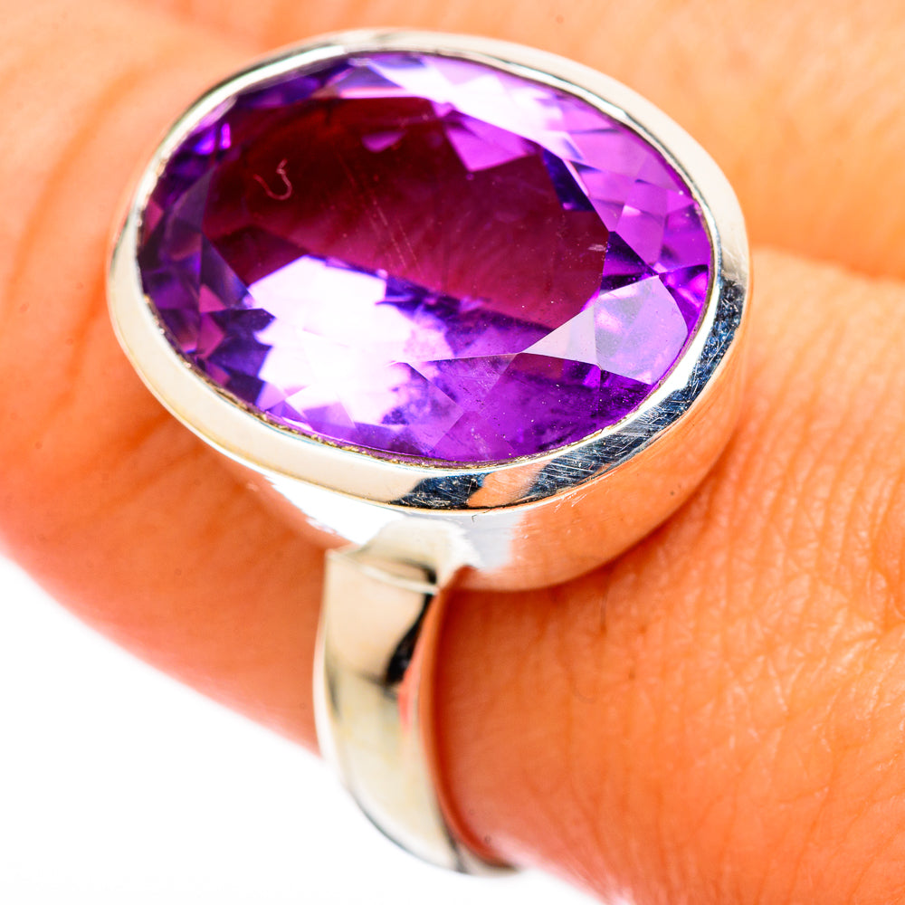 Amethyst Rings handcrafted by Ana Silver Co - RING116271