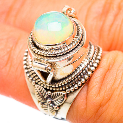 Ethiopian Opal Rings handcrafted by Ana Silver Co - RING116277