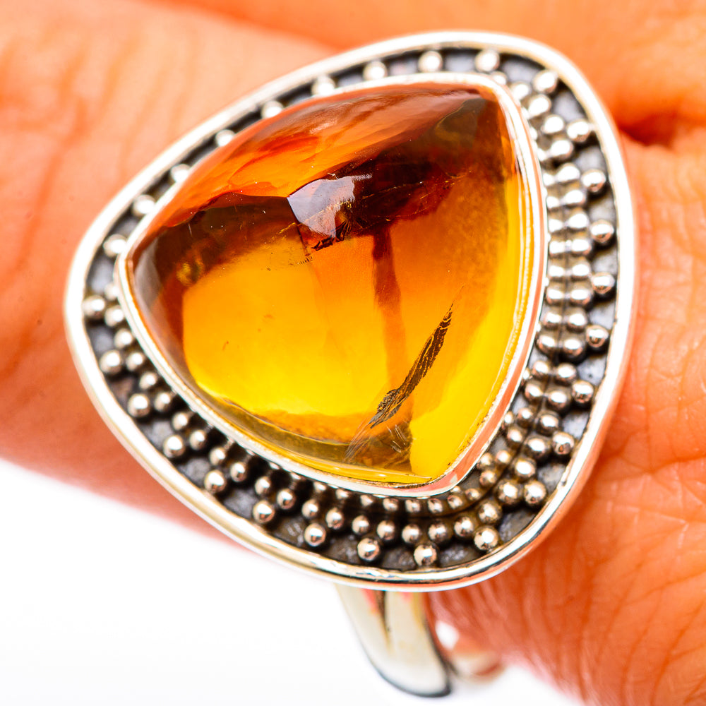 Citrine Rings handcrafted by Ana Silver Co - RING116285