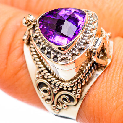 Amethyst Rings handcrafted by Ana Silver Co - RING116290