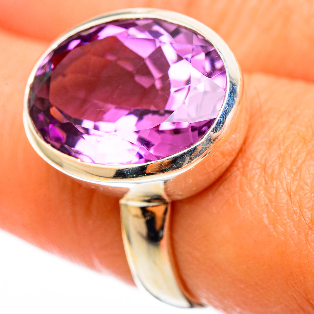 Amethyst Rings handcrafted by Ana Silver Co - RING116292