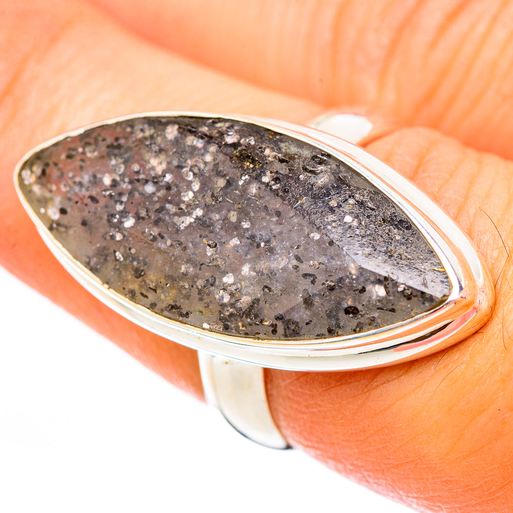 Tourmalinated Quartz Rings handcrafted by Ana Silver Co - RING116294
