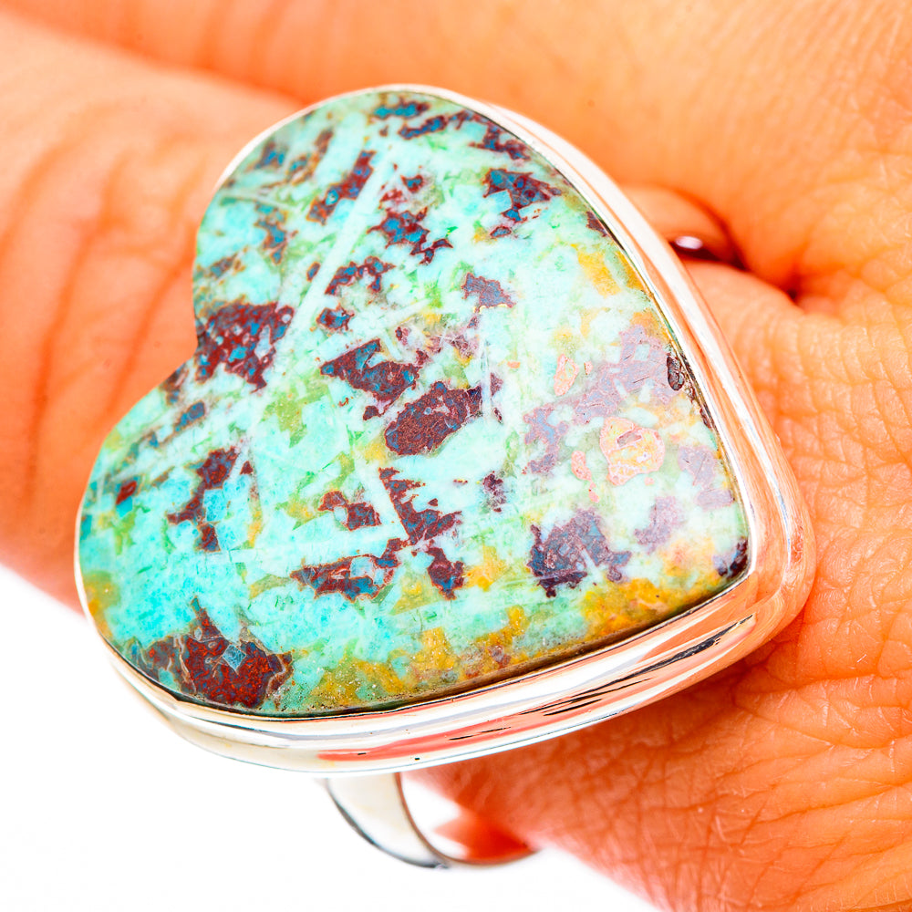 Shattuckite Rings handcrafted by Ana Silver Co - RING116315