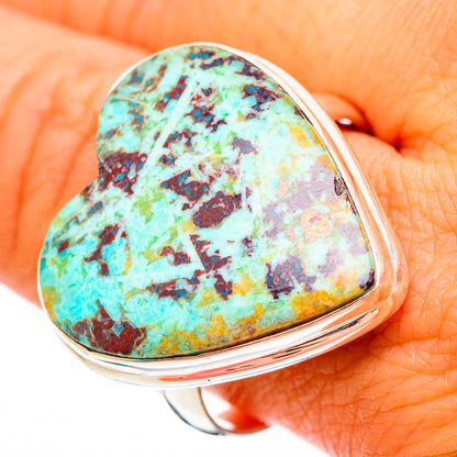 Shattuckite Rings handcrafted by Ana Silver Co - RING116315
