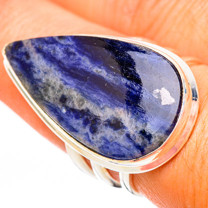 Sodalite Rings handcrafted by Ana Silver Co - RING116338