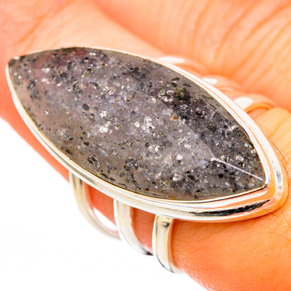 Tourmalinated Quartz Rings handcrafted by Ana Silver Co - RING116355