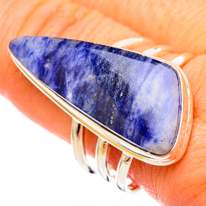 Sodalite Rings handcrafted by Ana Silver Co - RING116368