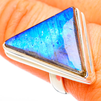 Labradorite Rings handcrafted by Ana Silver Co - RING116390