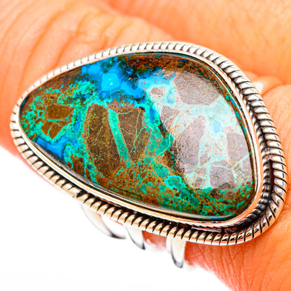 Shattuckite Rings handcrafted by Ana Silver Co - RING116404