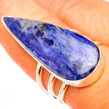 Sodalite Rings handcrafted by Ana Silver Co - RING116424