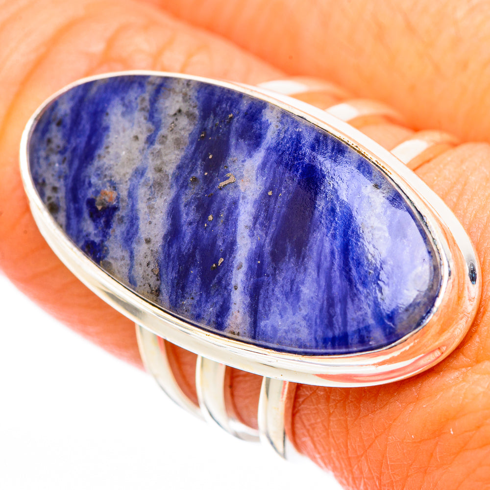 Sodalite Rings handcrafted by Ana Silver Co - RING116449
