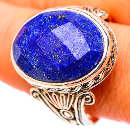 Lapis Lazuli Rings handcrafted by Ana Silver Co - RING116455