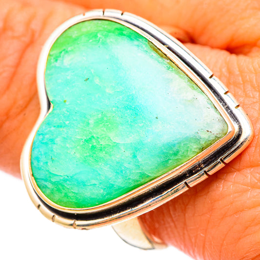 Peruvian Opal Rings handcrafted by Ana Silver Co - RING116498